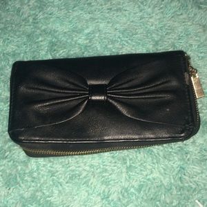 👠 2 for $20 Small Black bow wallet